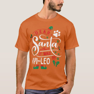 Camiseta Amigo da raça de Natal KyiLeo Dog
