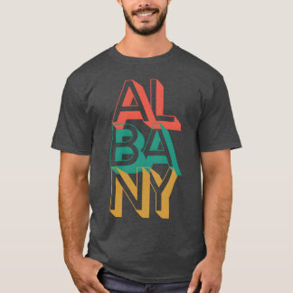 Camiseta Amigo da tipografia de Albany