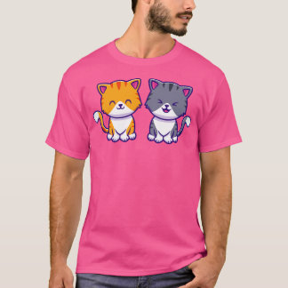 Camiseta Amigo de Casal de Gato Bonito