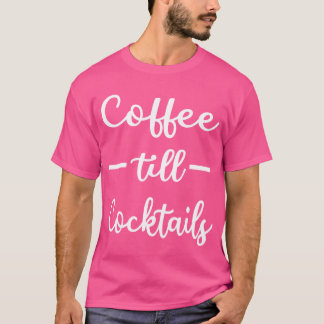 Camiseta Amigo de Cocktails de Café