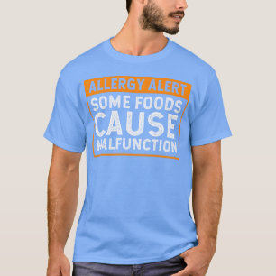 Camiseta Amigo de conscientização do Guerreiro de Alergia A