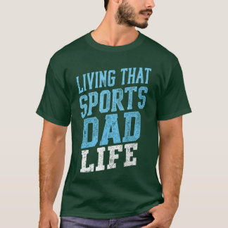 Camiseta Amigo de Design Distressed Livinghat Sports Dad Li
