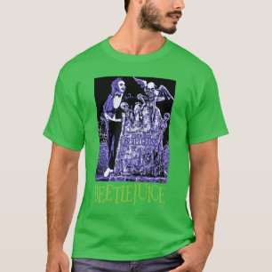 Camiseta Amigo de edição de foto do cemitério do Beetlejuic