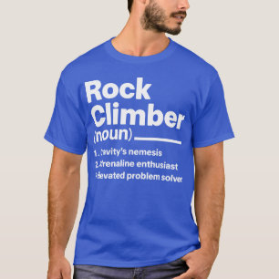 Camiseta Amigo de escalada em rocha Substantivo