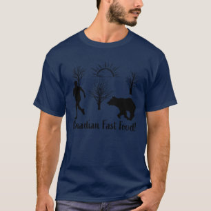 Camiseta Amigo de Fast Food canadense