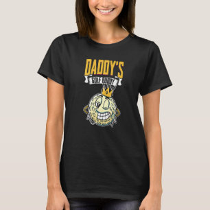 Camiseta Amigo de Golfe do Papai Vida de Golfe Para um Gol