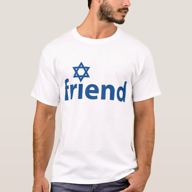 Camiseta Amigo de Israel (Frente)