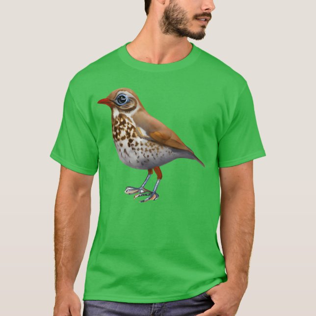 Camiseta Amigo de pássaros (Frente)
