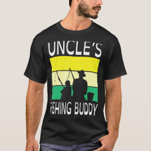 Camiseta Amigo de pesca do tio dia feliz avô pai Pap