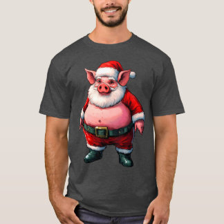 Camiseta Amigo de porco de Natal