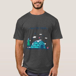 Camiseta Amigo do Acampamento de Inverno Iglo