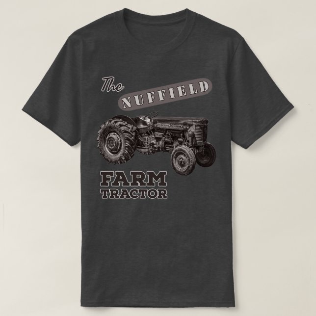 Camiseta Amigo do agricultor da Fazenda NUFFIELD (Frente do Design)