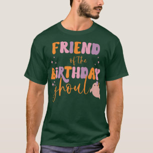 Camiseta Amigo do Aniversário Ghoul Ghost Halloween Famil