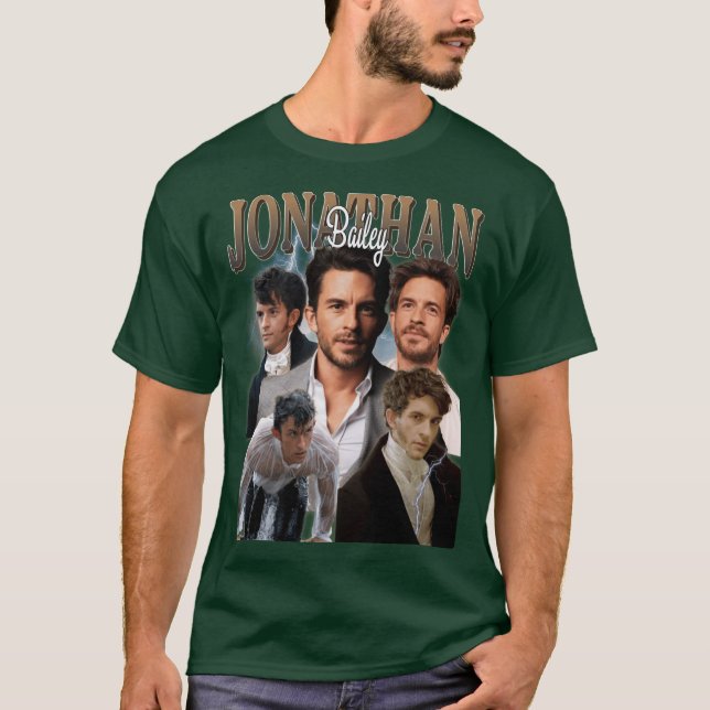 Camiseta amigo do ator jonathan bailey (Frente)