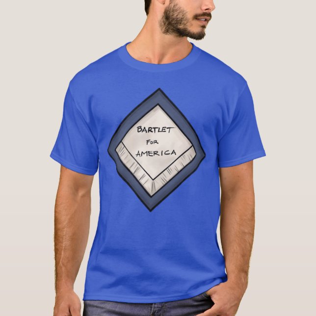 Camiseta Amigo do Bartlet para a América (Frente)