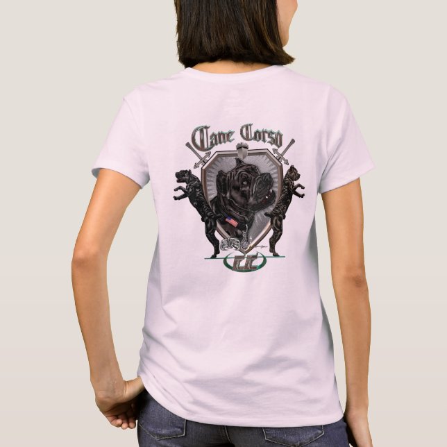 Camiseta Amigo do Detentor do Corso da ELITE Cane (Verso)