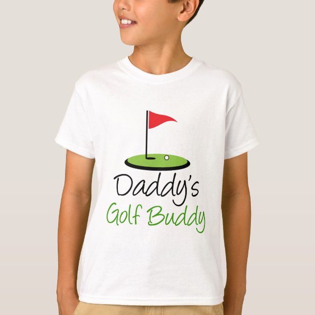 Camiseta Amigo do golfe do pai (Frente)