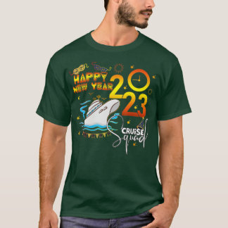 Camiseta Amigo do Grupo da Família do Cruise Party 2023 Ano