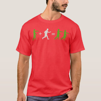 Camiseta Amigo do Halloween de matemática de terror de zumb