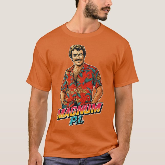 Camiseta Amigo do Magnum PI (Frente)
