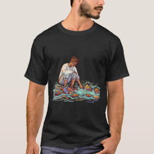 Camiseta Amigo Do Menino Do Aniversário Amante De Pesca Par