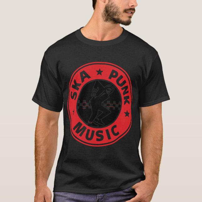 Camiseta amigo do ska punk musical (Frente)