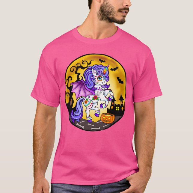 Camiseta amigo do Unicorn Halloween 2022 (Frente)