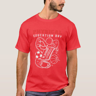 Camiseta Amigo dos professores de Educação Física Esportes