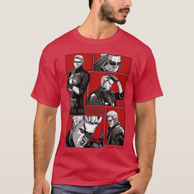 Camiseta Amigo engraçado do Albert Wesker (Frente)
