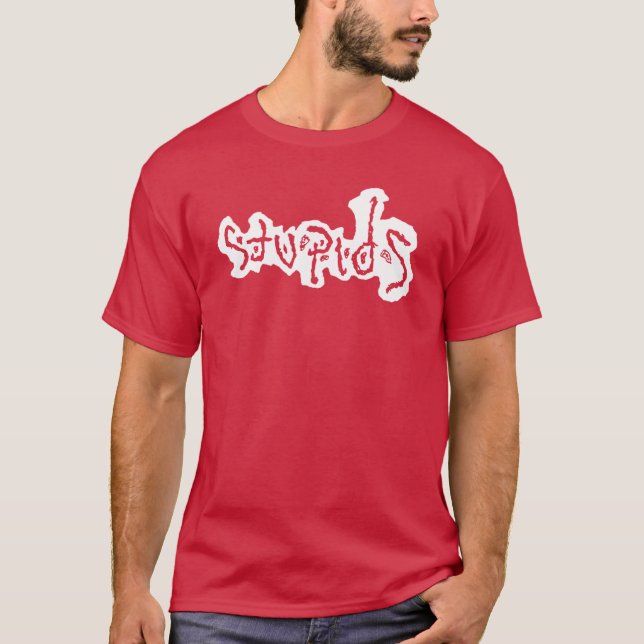 Camiseta amigo estúpido (Frente)