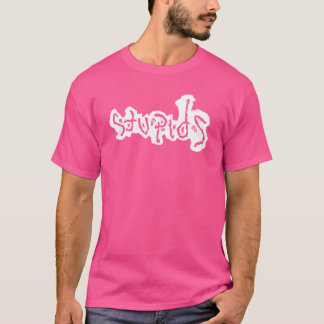 Camiseta amigo estúpido retrô