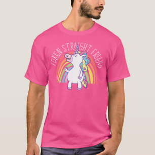 Camiseta Amigo Heterossexual Simbólico Amigo LGBTQ Orgulho
