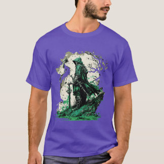 Camiseta amigo mago verde