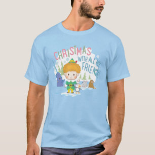 Camiseta Amigo, o Natal do Elf com todos os meus amigos