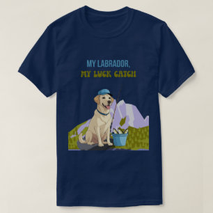 Camiseta Amigo Pescador – Edição Labrador Retriever
