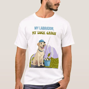 Camiseta Amigo Pescador – Edição Labrador Retriever
