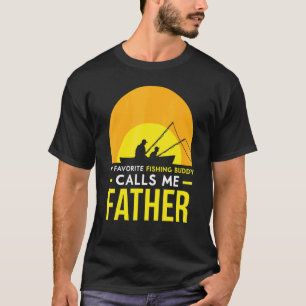 Camiseta Amigo Pescador Me Chama Pai Viagem Pescador Amigo