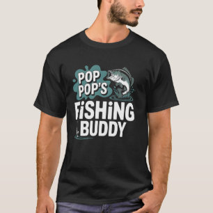 Camiseta Amigo Pescador Pop Pop Divertido Presente de Apose