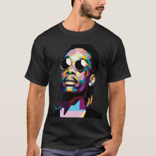 Camiseta Amigo retrô engraçado do Wiz Khalifa