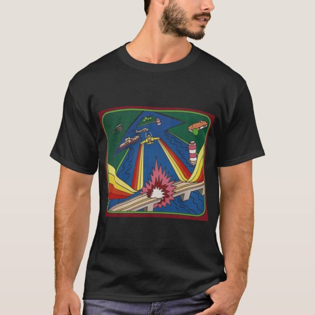 Camiseta Amigo River Raid Premium retrô (Frente)