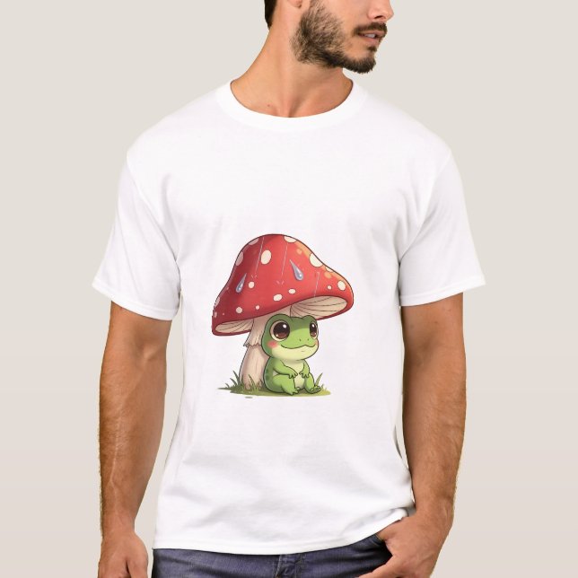Camiseta Amigo Sapo Cogumelo (Frente)