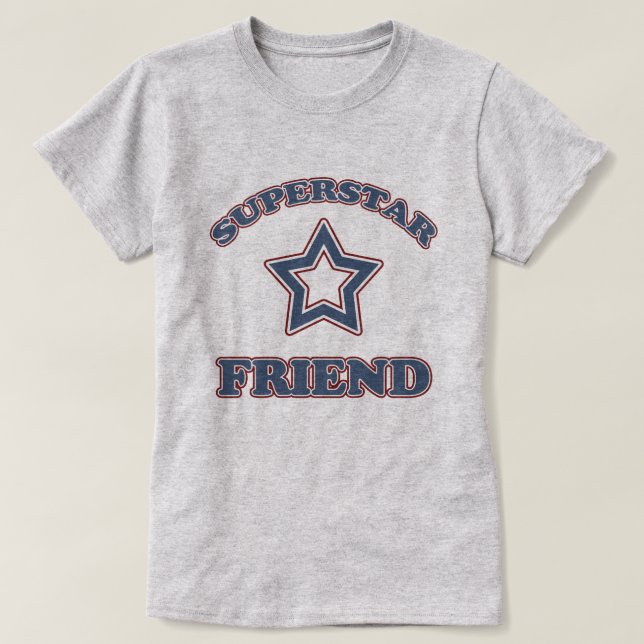 Camiseta Amigo Superstar (Frente do Design)