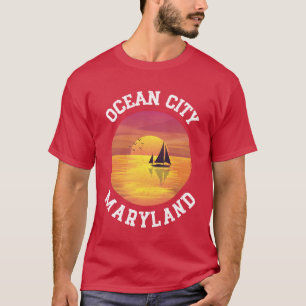 Camiseta Amigo Vintage Ocean City Maryland Retro 70s 80s