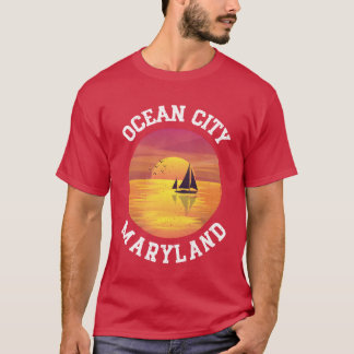 Camiseta Amigo Vintage Ocean City Maryland Retro 70s 80s