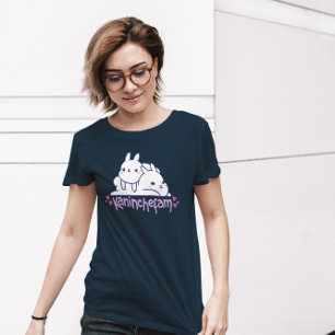 Camiseta Amigos Animais do Coelho Cinto