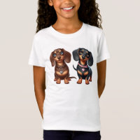 Amigos bonitos de dachshund