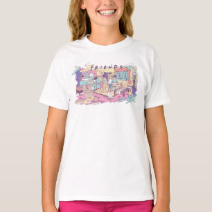 Camiseta AMIGOS™ Cartoon de Apartamento