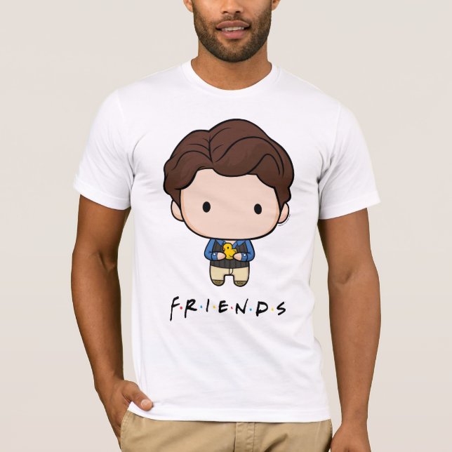 Camiseta AMIGOS™ | Chandler Chibi (Frente)