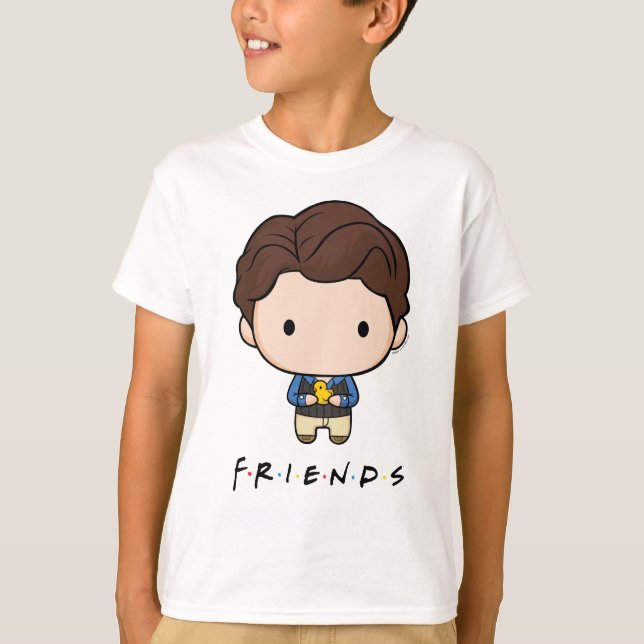 Camiseta AMIGOS™ | Chandler Chibi (Frente)