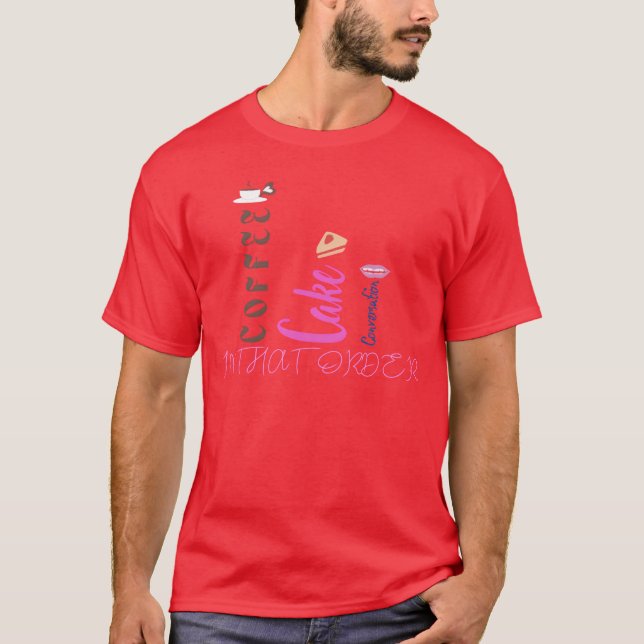 Camiseta Amigos CoffeeCakeConvo (Frente)